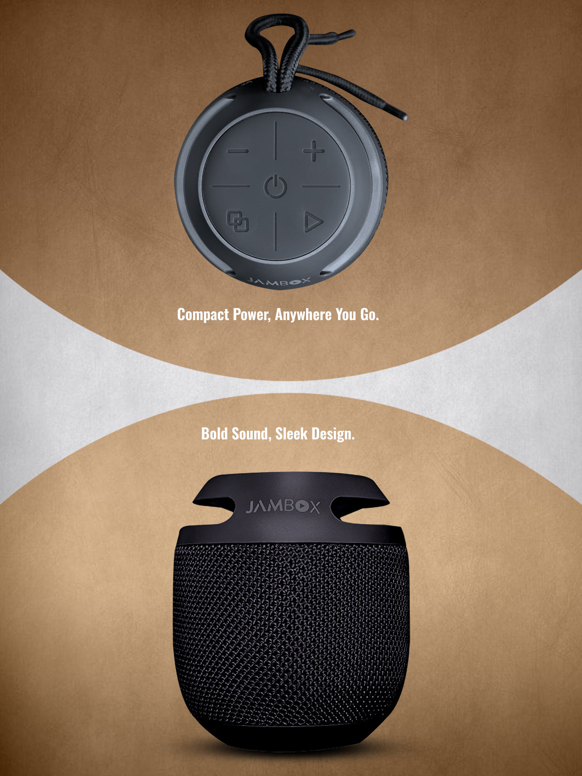 JAMBOX 10W Bluetooth Speaker – Portable Wireless Speaker with 10 Hours Playtime & Water-Resistant Design