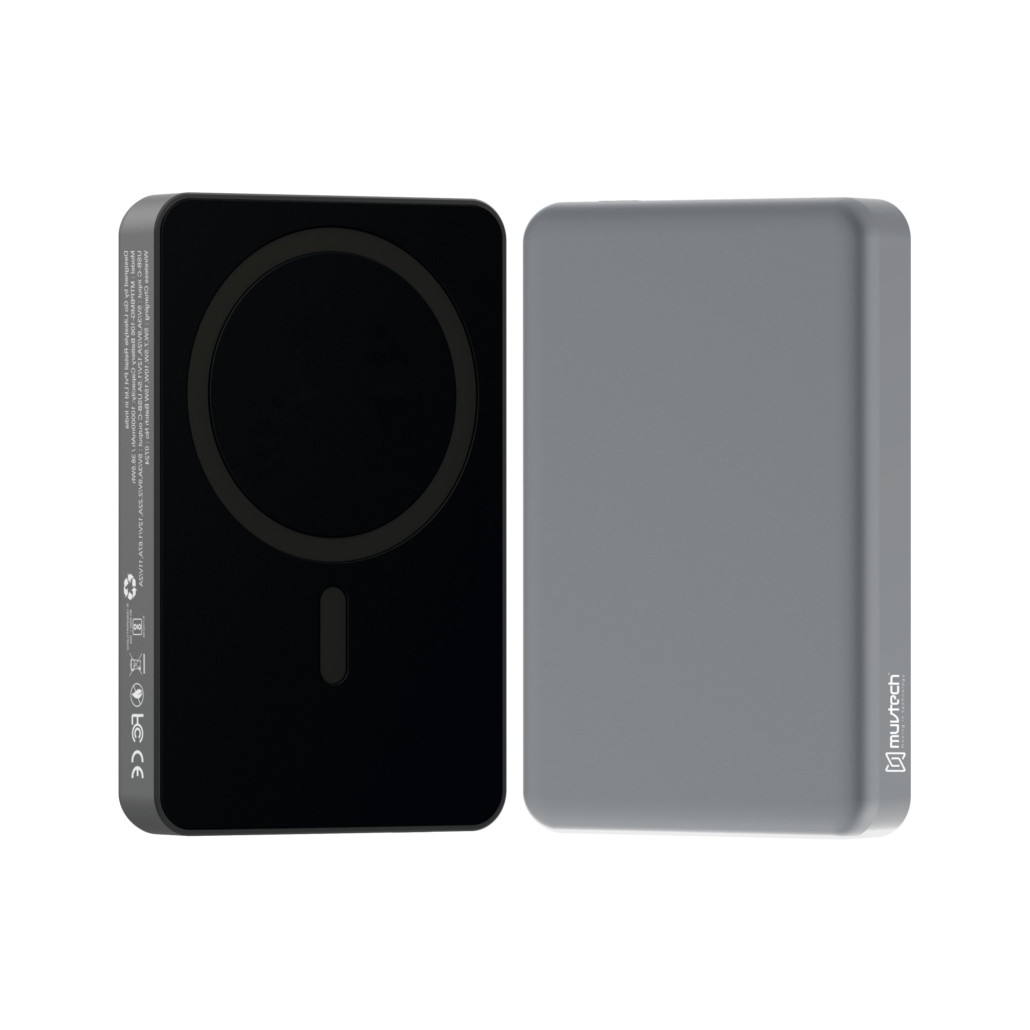 Slim 10000mAh Magnetic Wireless Charging Power Bank