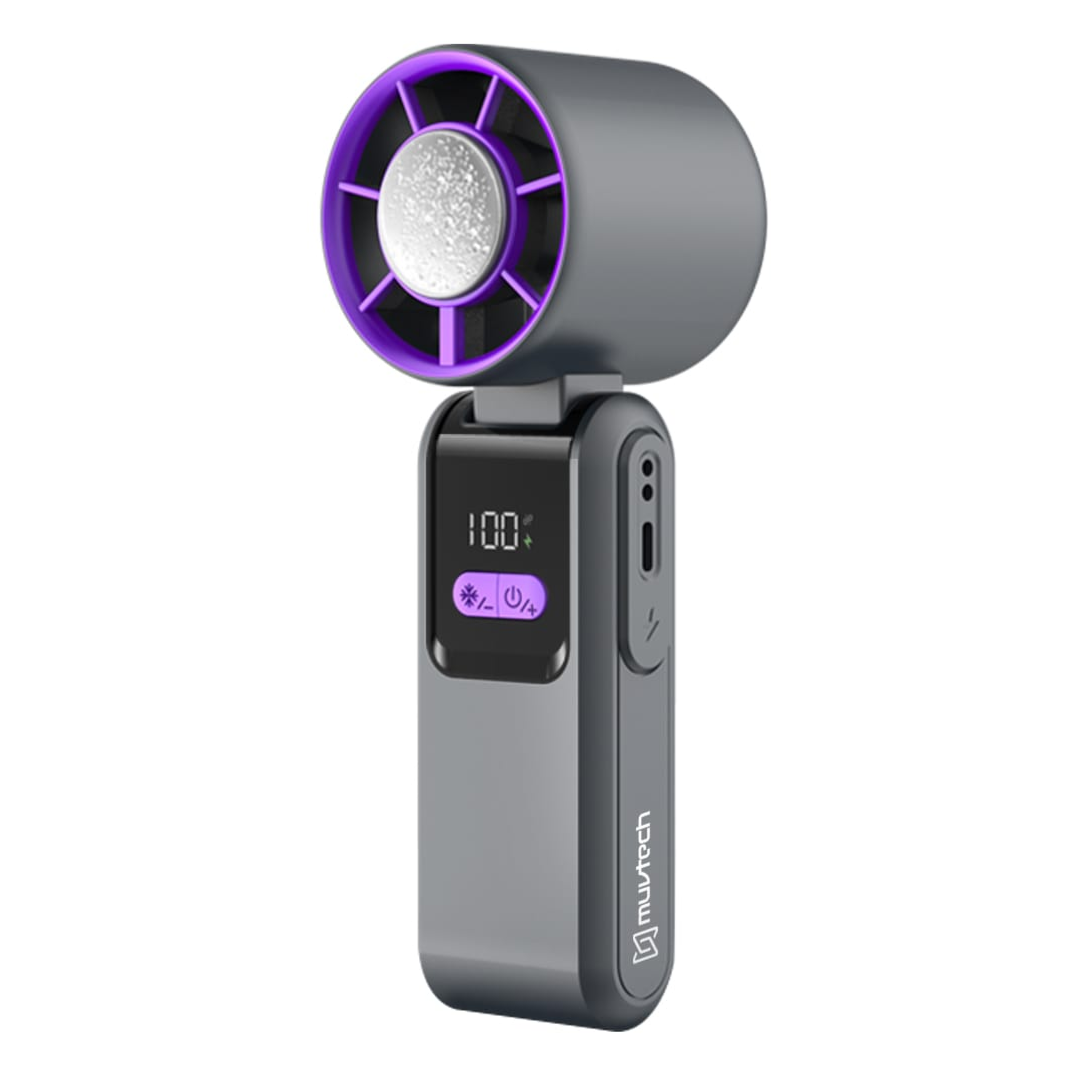 AERO Ice Cooling Handheld Fan with Power Bank