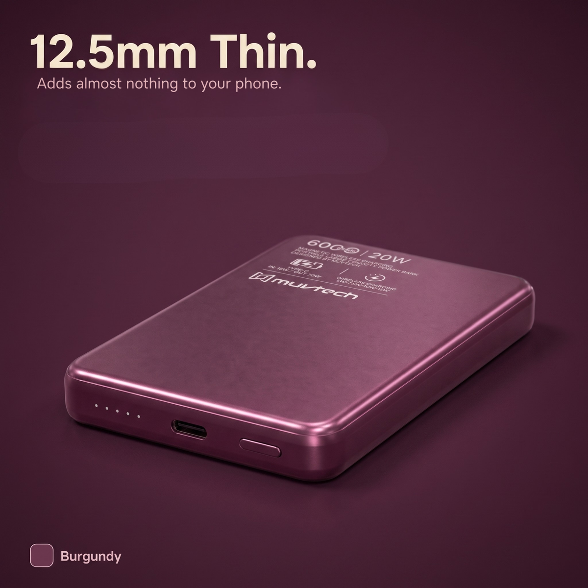 Neo 6000 mAh Wireless Power Bank