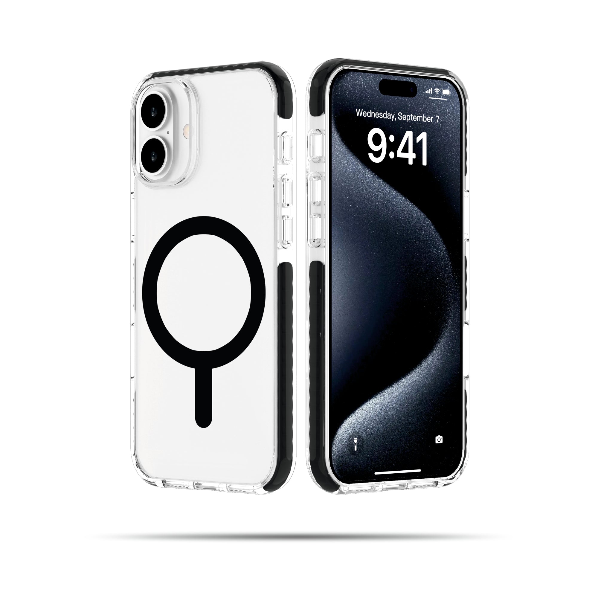 Muvtech TROY SNAP Magnetic Charging Hard Case for iPhone 16 | 8ft