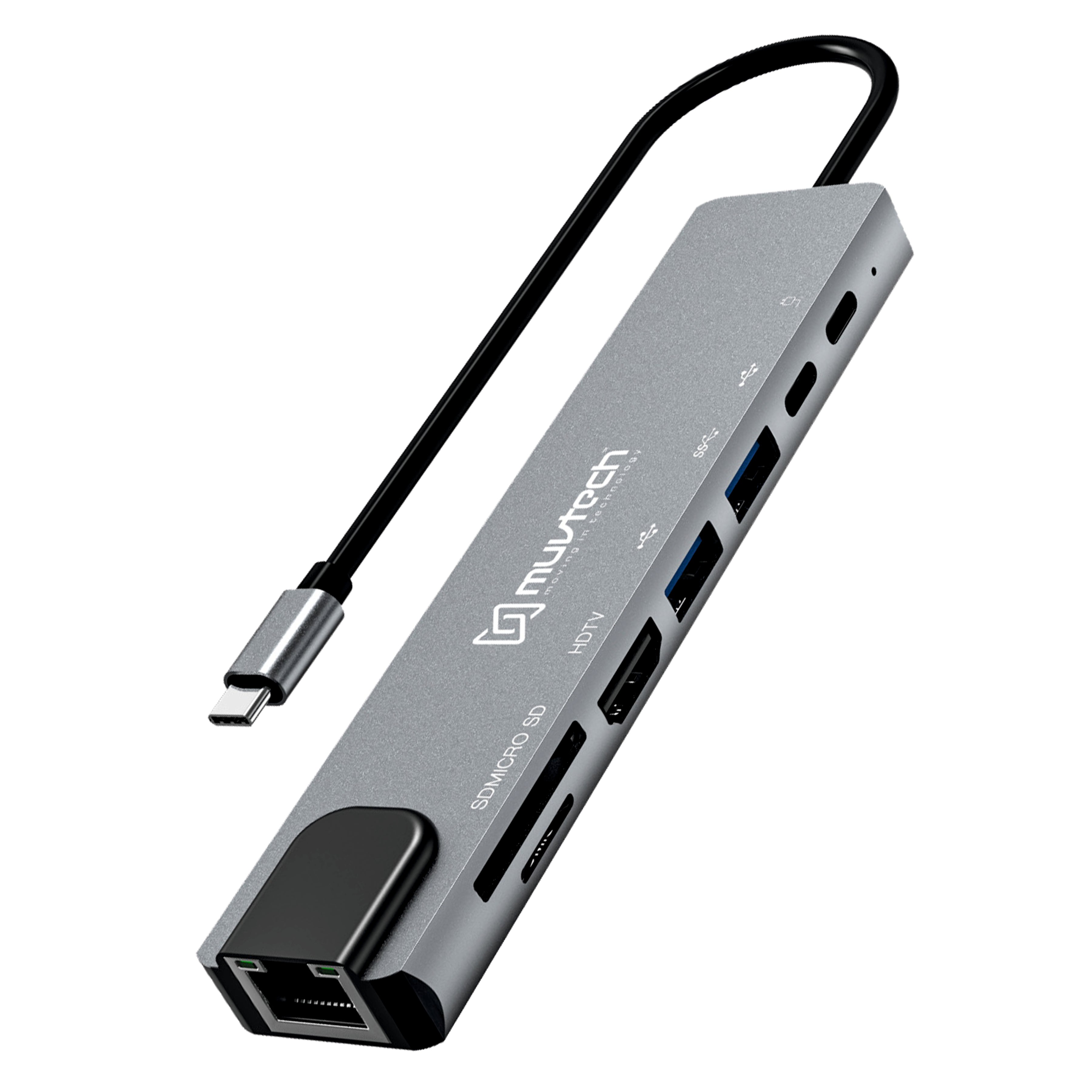 Unity Link 8-in-1 USB Type-C Hub