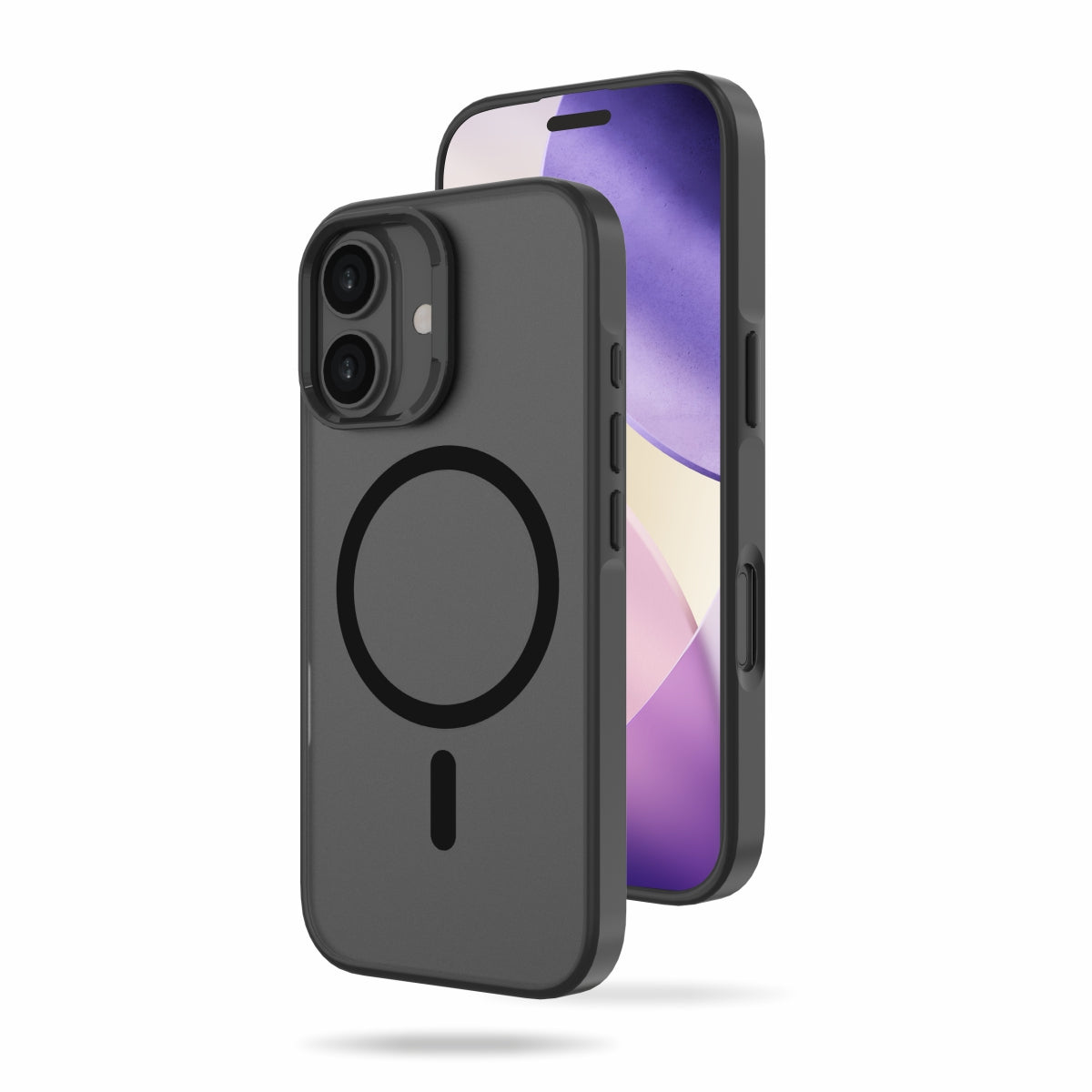 Reno Case for iPhone 17 Protective Case with Metal Camera Protection Bump