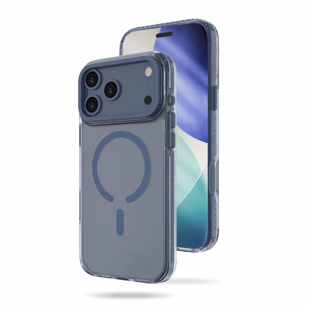 Troy Case for iPhone 17 Pro / Pro Max Protective Case with Metal Camera Ring and Buttons