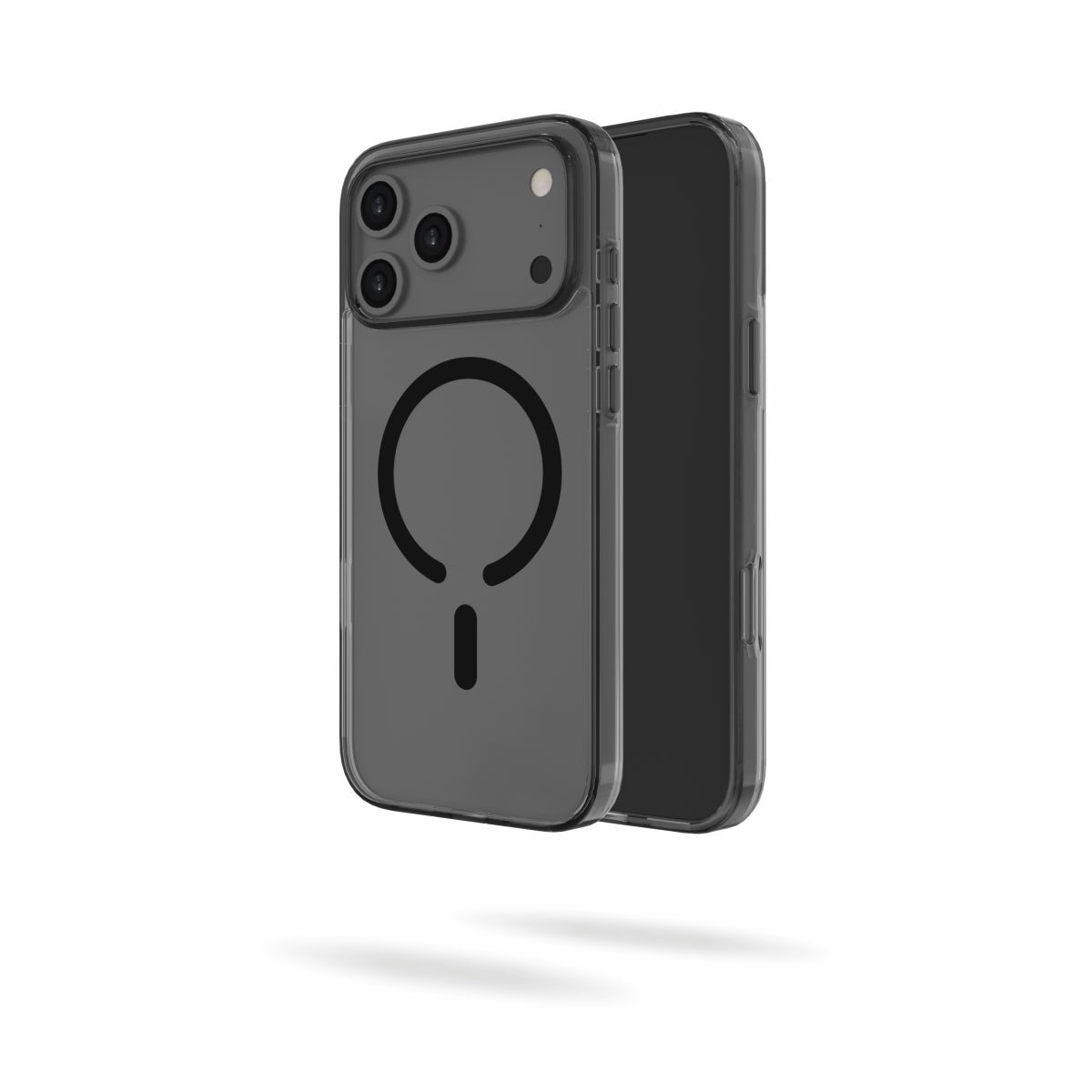 Plyo Case for iPhone 17 Pro/Pro Max Transparent With Coloured Sides Hybrid case, Anti-Yellow Case