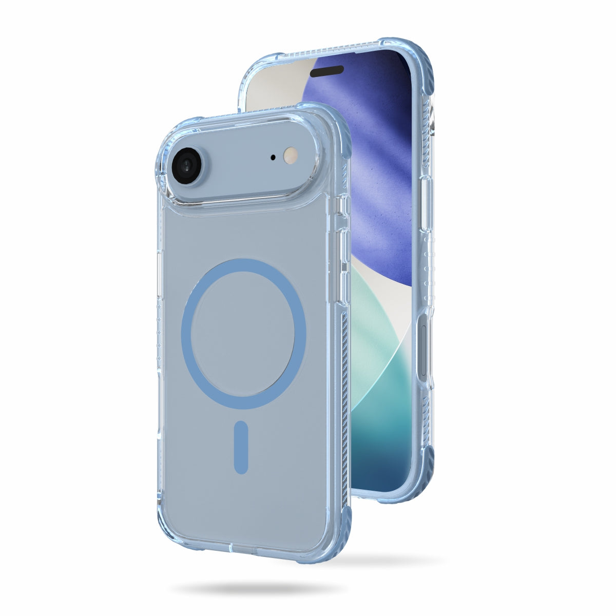 Sheild Case for iPhone 17 Air, Anti-shock Case With Raised Corners for Protection