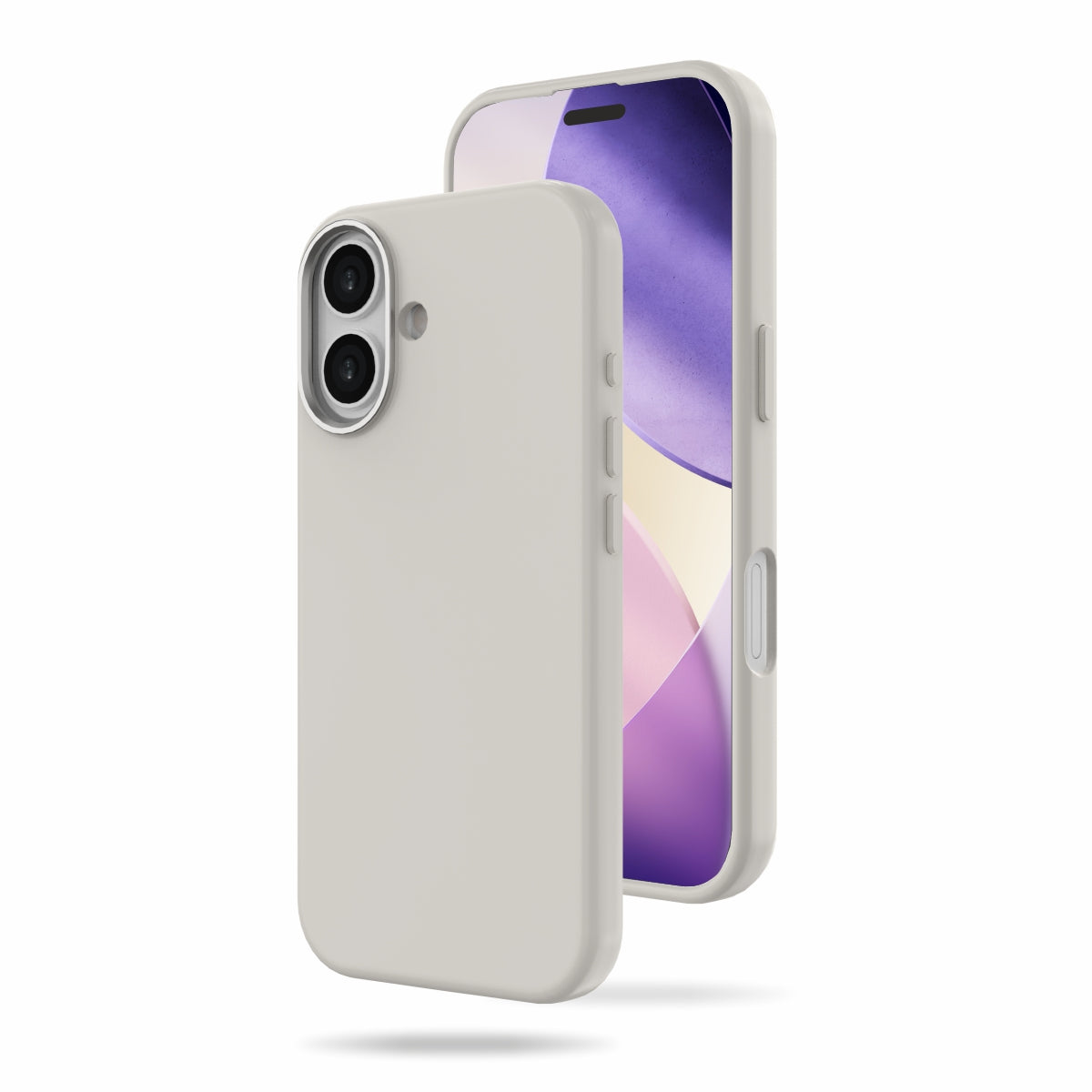 Capri Case for iPhone 17 Liquid Silicone Case with Metal Camera Ring and Buttons