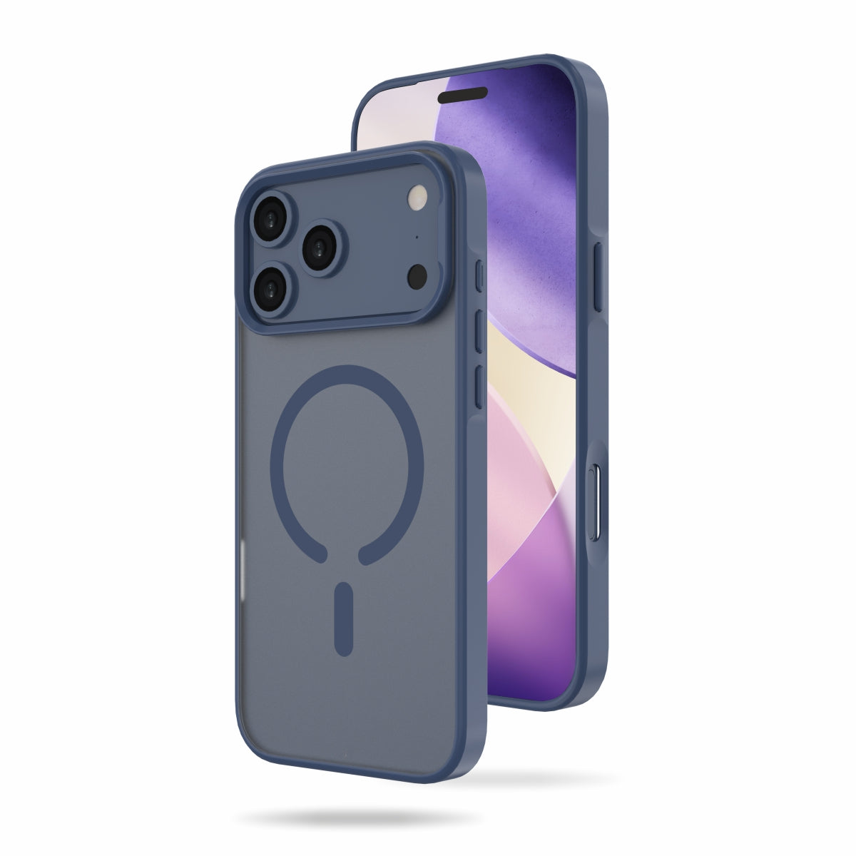 Reno Case for iPhone 17 Pro / Pro Max Protective Case with Metal Camera Protection Bump