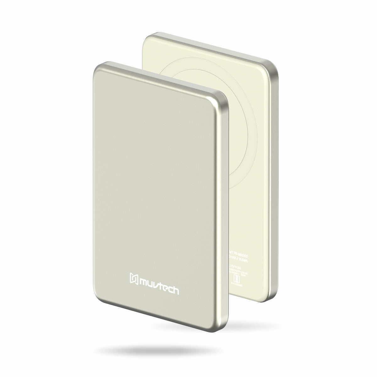 AEROSLIM 5000mAh Ultra-Slim, 15W Mag-Safe Compatible Power Bank