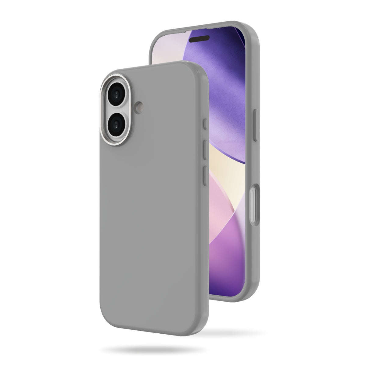 Capri Case for iPhone 17 Liquid Silicone Case with Metal Camera Ring and Buttons