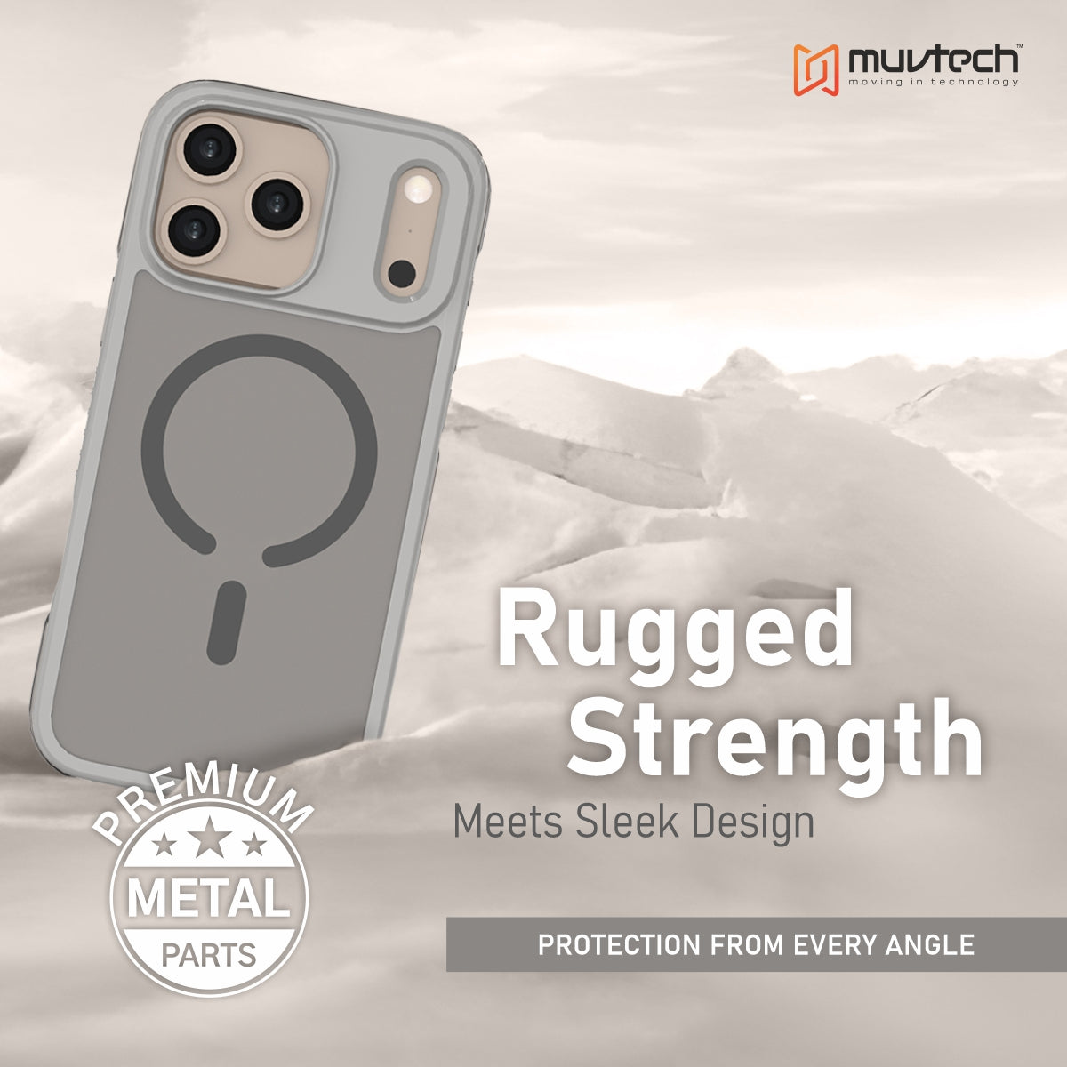 Defense Case for iPhone 17 Pro/Pro Max  Anti-shock Case with Airbags on all Corners For Ultimate Protection