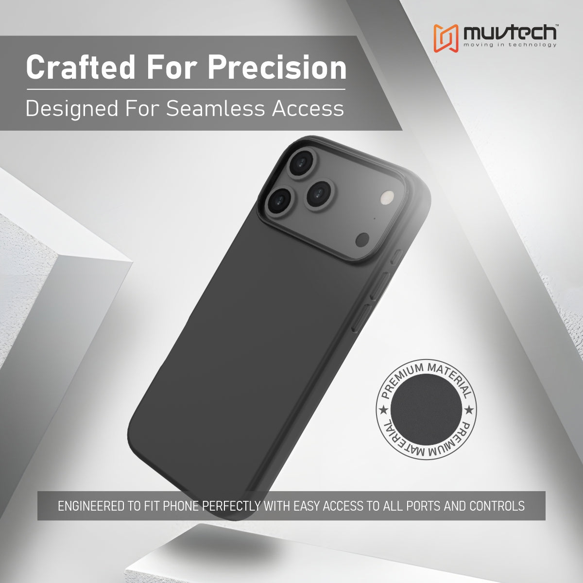 Siena Case for iPhone 17 Pro/Pro Max, Premium Quality PU Leather Case With Metal Camera Ring and Buttons