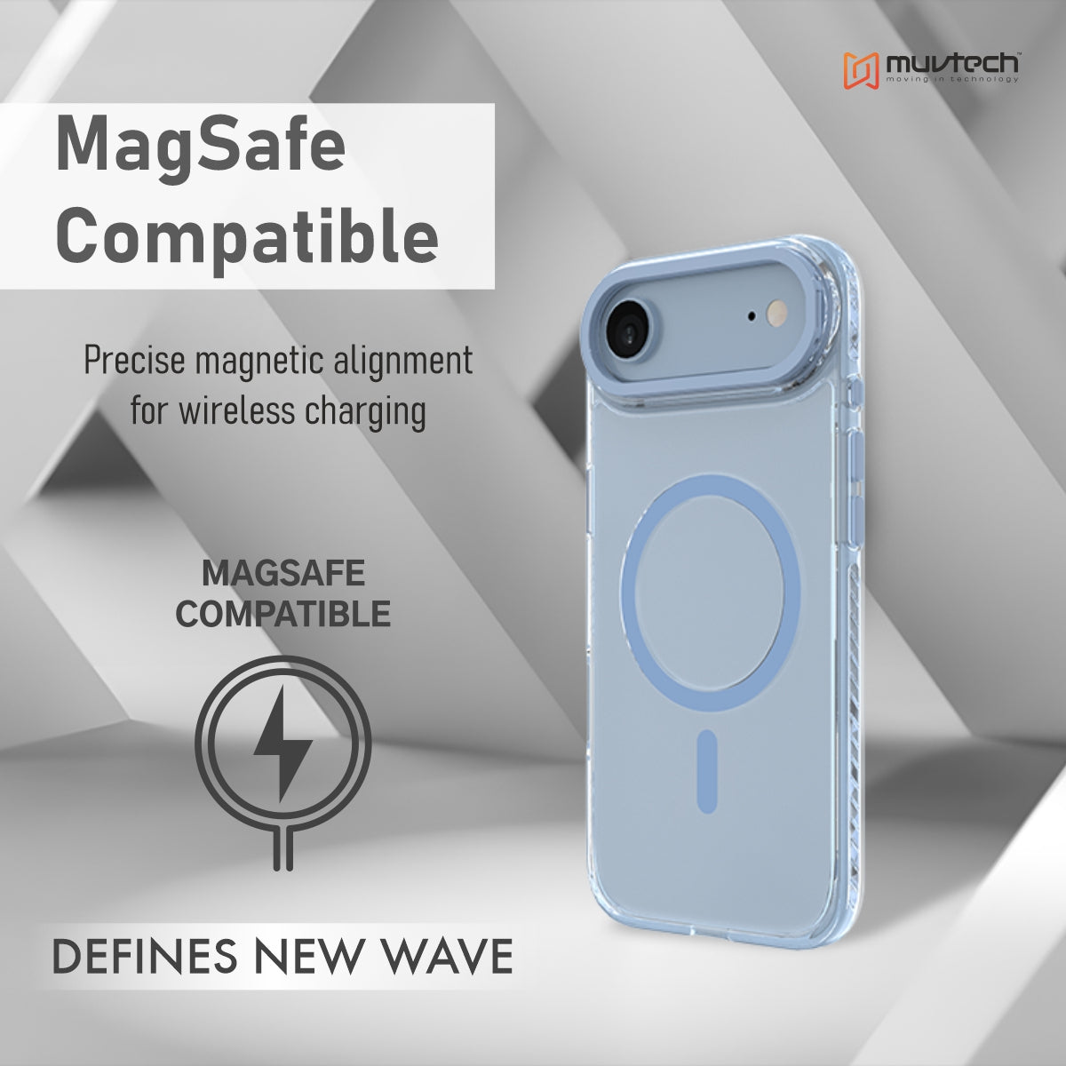 Troy Case for iPhone 17 Air Protective Case with Metal Camera Ring and Buttons