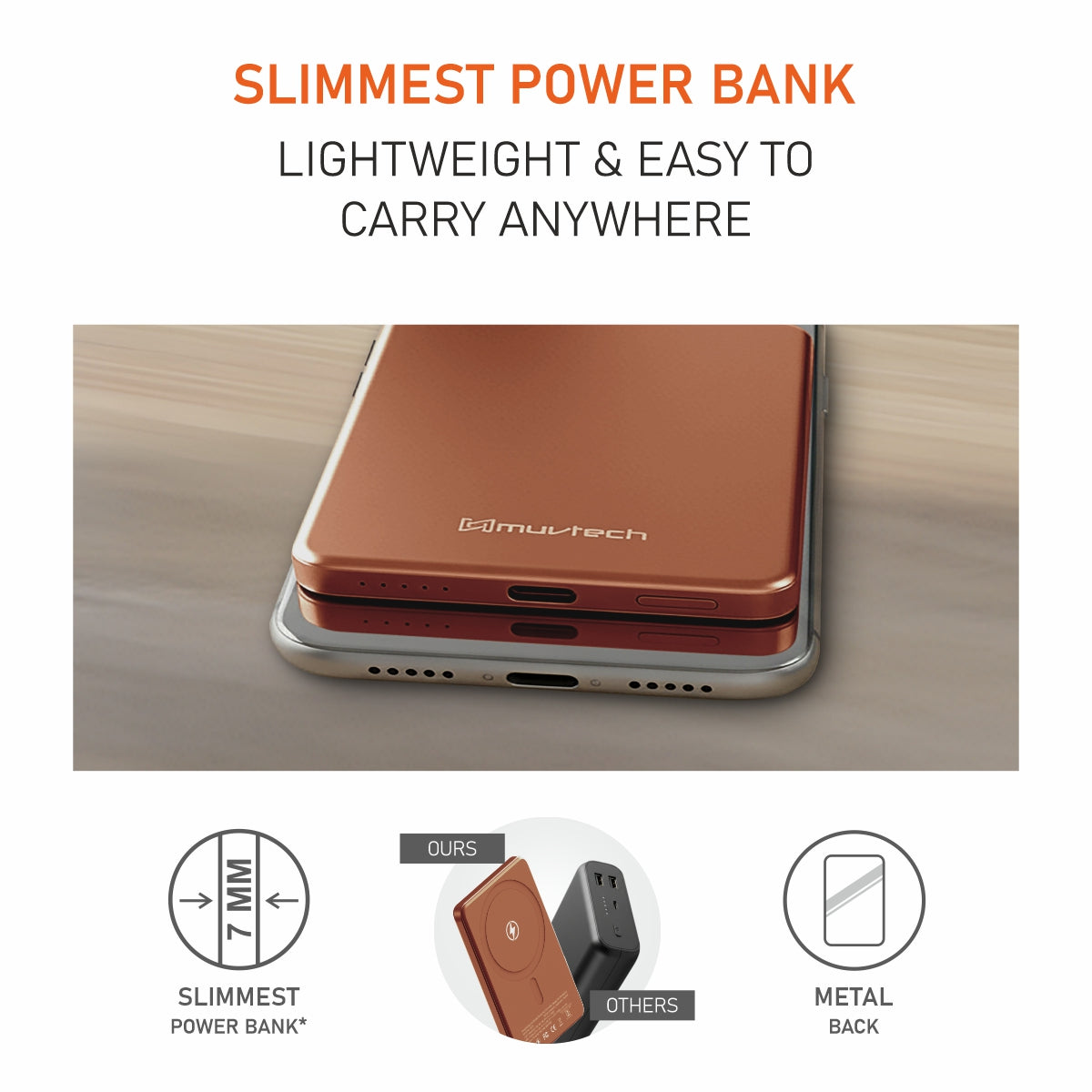 AEROSLIM 5000mAh Power Bank