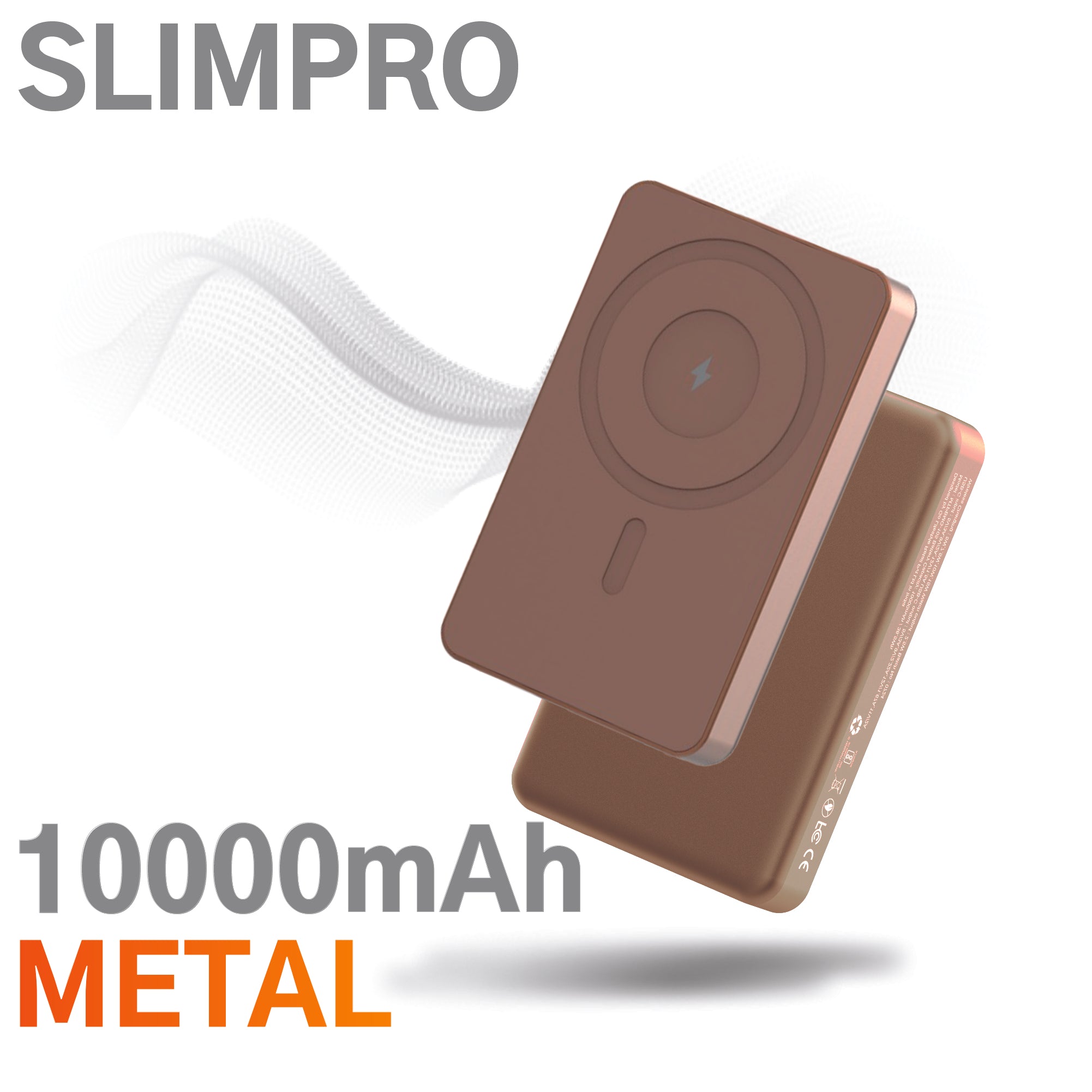 SlimPro 10000mAh Magnetic Wireless Charging Power Bank