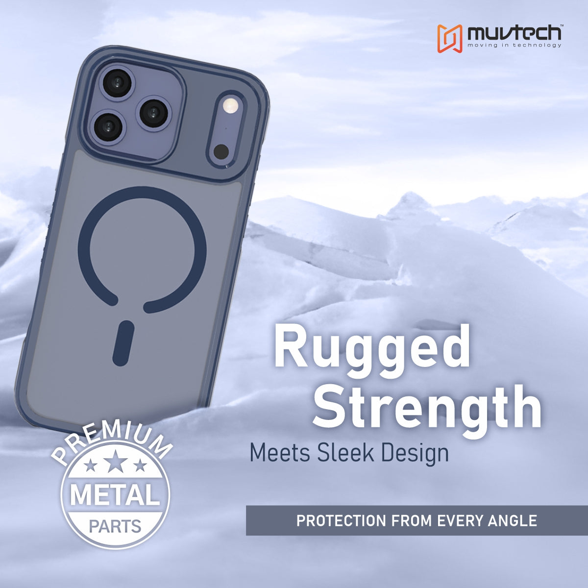 Defense Case for iPhone 17 Pro/Pro Max  Anti-shock Case with Airbags on all Corners For Ultimate Protection