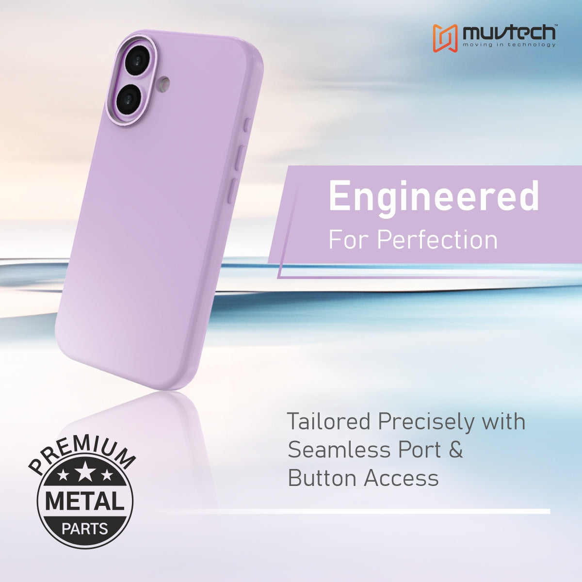 Capri Case for iPhone 17 Liquid Silicone Case with Metal Camera Ring and Buttons