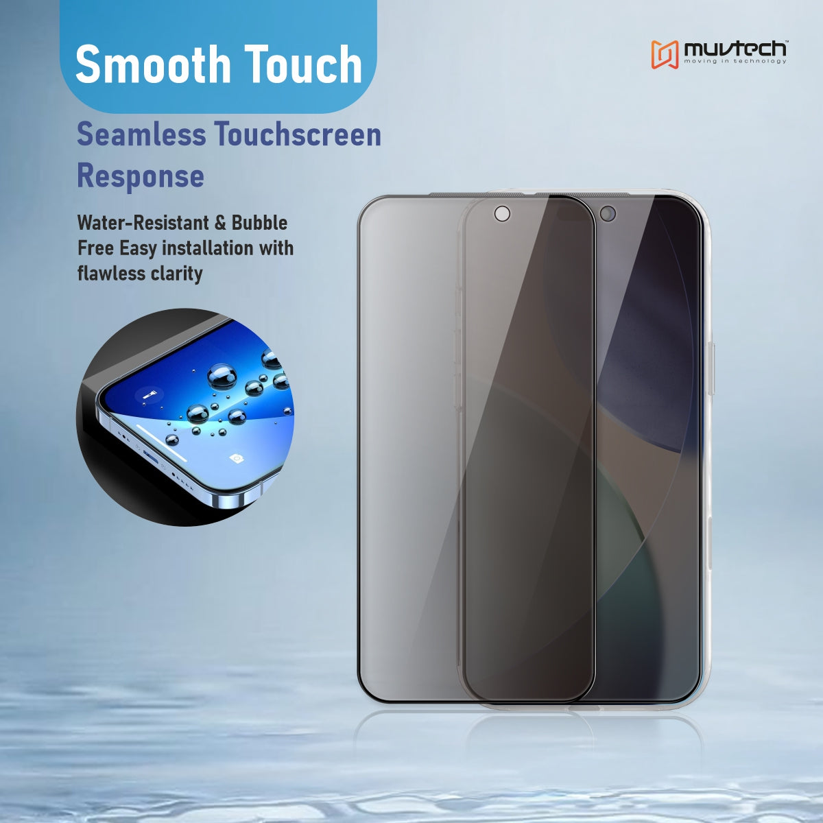 Privacy Glass for iPhone 17/Air/Pro/Pro Max