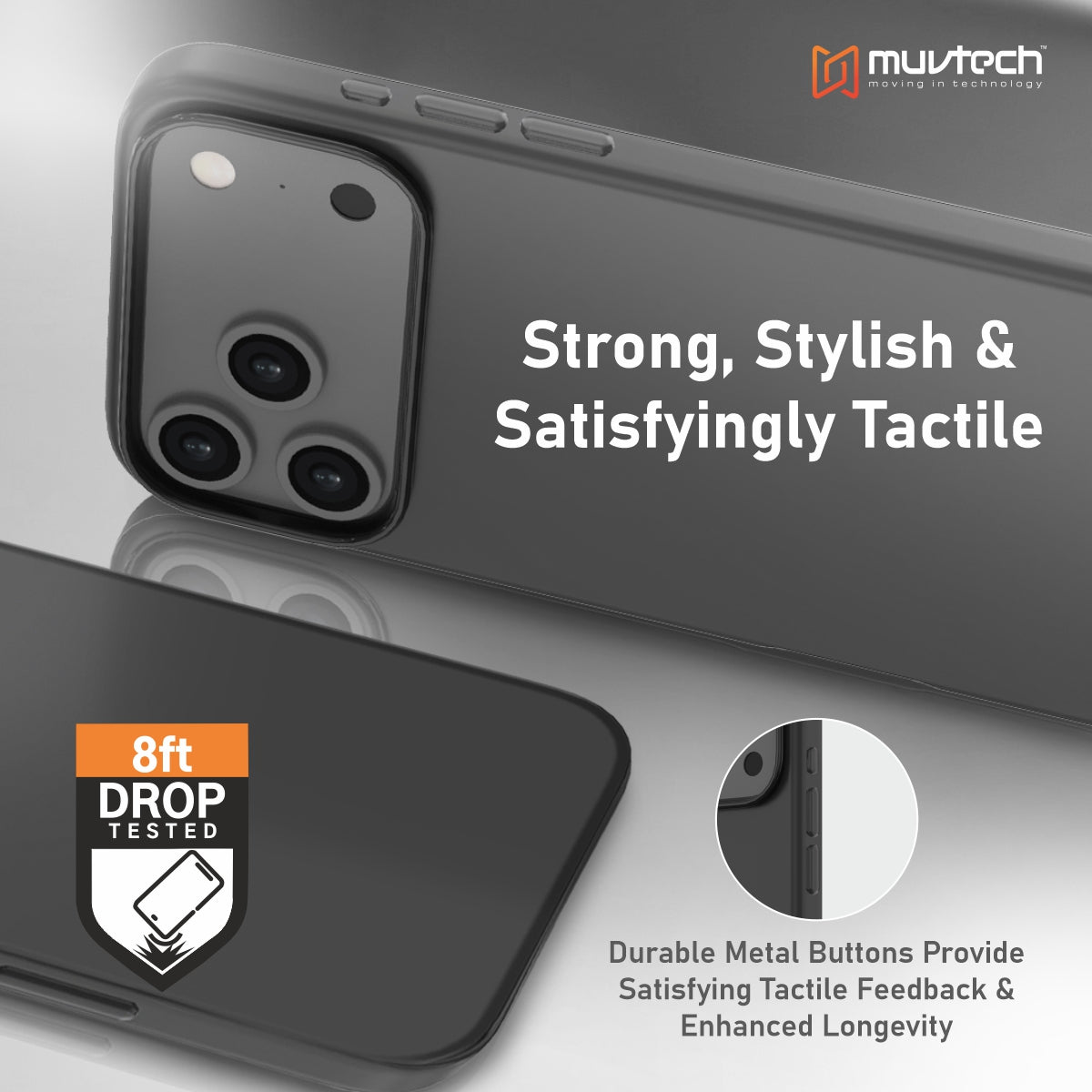 Siena Case for iPhone 17 Pro/Pro Max, Premium Quality PU Leather Case With Metal Camera Ring and Buttons