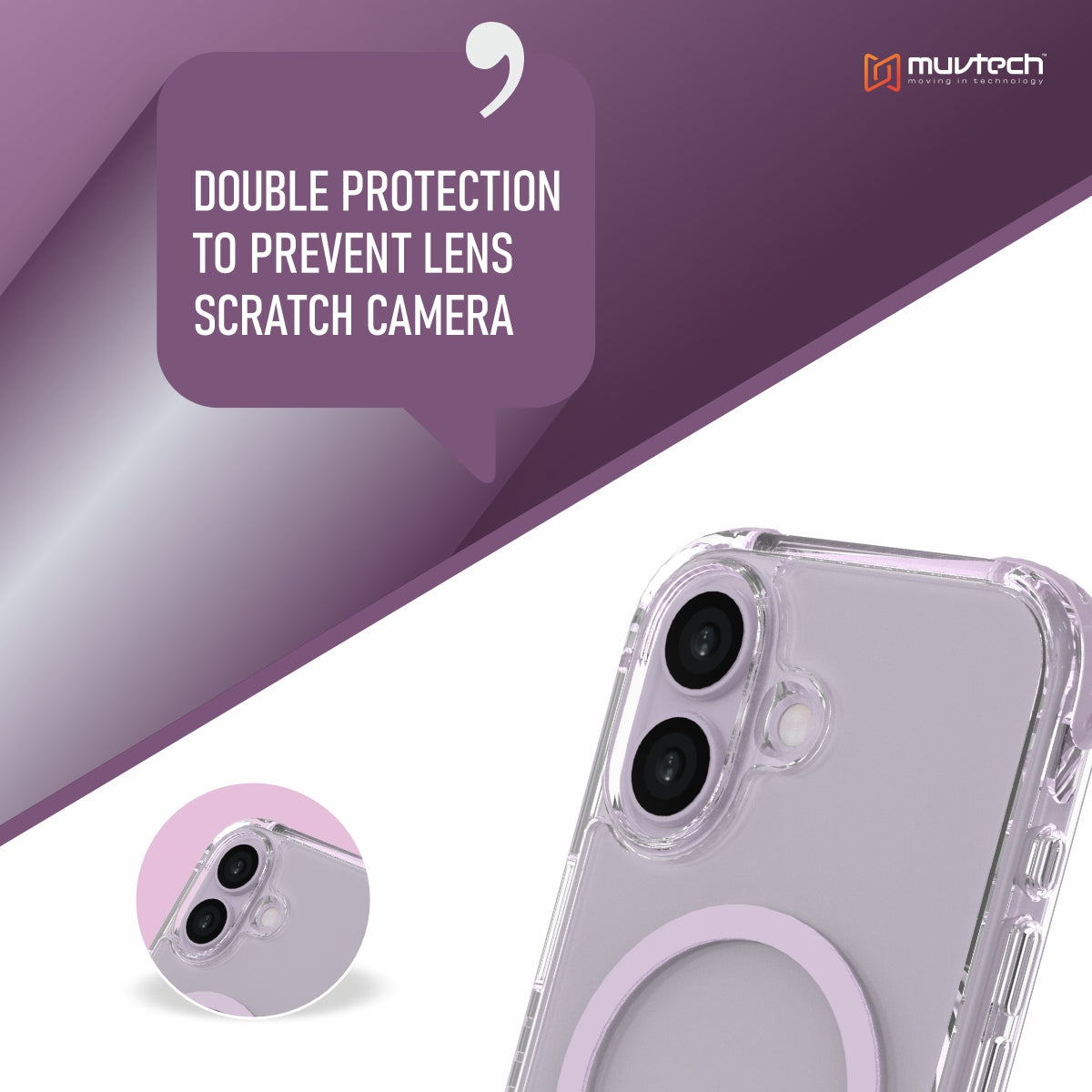 Sheild Case for iPhone 17 Anti-shock Case With Raised Corners for Protection