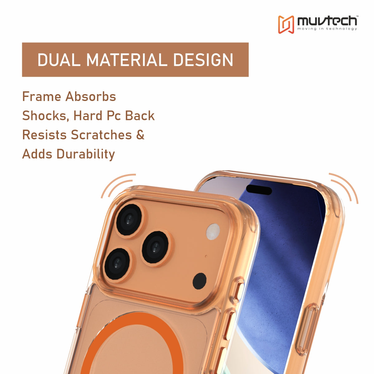 York Case for iPhone 17 Pro / Pro Max Protective Case with Camera Protection Bump