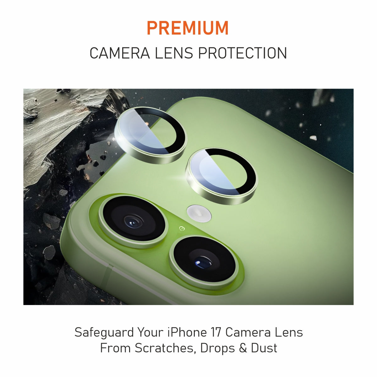 Muvtech iPhone 17 Series Camera Lens Protector