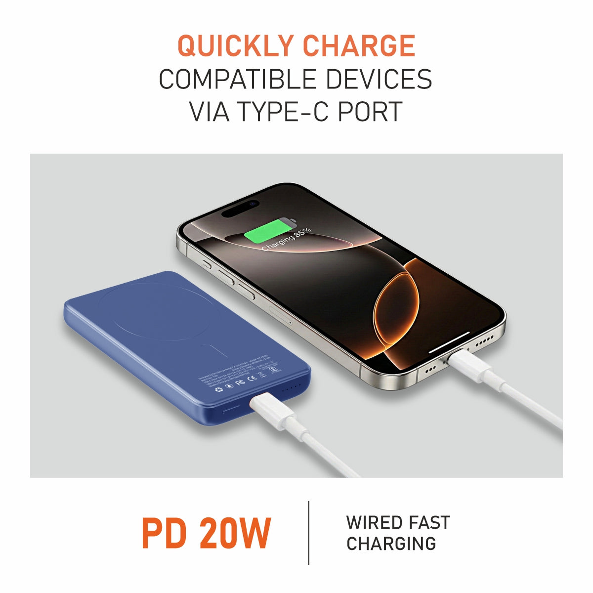 Slim II, 10000 mAh Power Bank