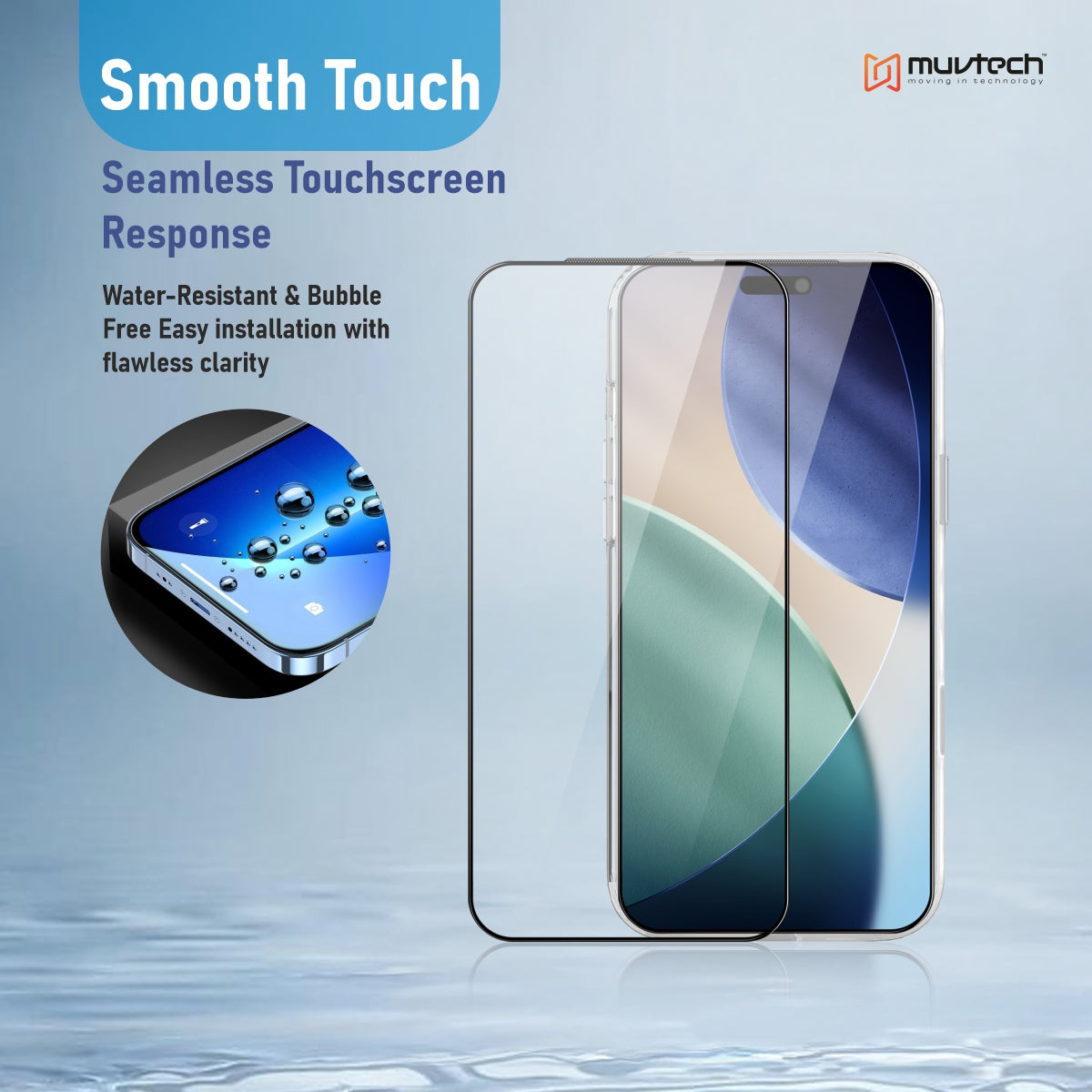 Full Screen Tempered Glass for iPhone 17 / 17 Pro / 17 Pro Max – Ultra Pro Shield Anti‑Dust PFS Clear Protector