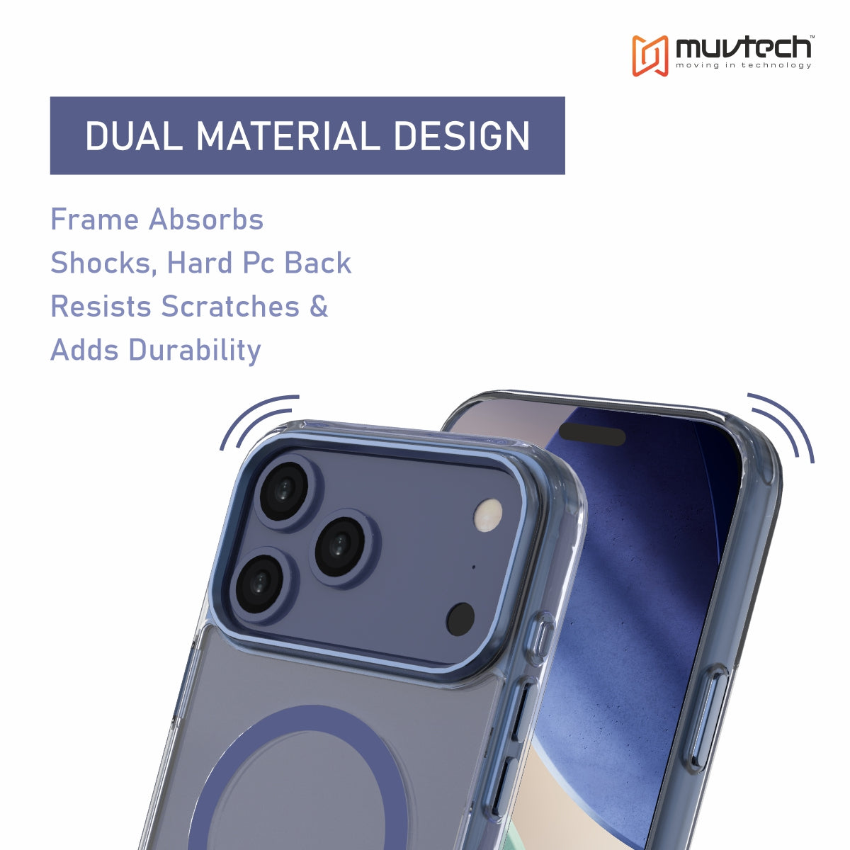 York Case for iPhone 17 Pro / Pro Max Protective Case with Camera Protection Bump