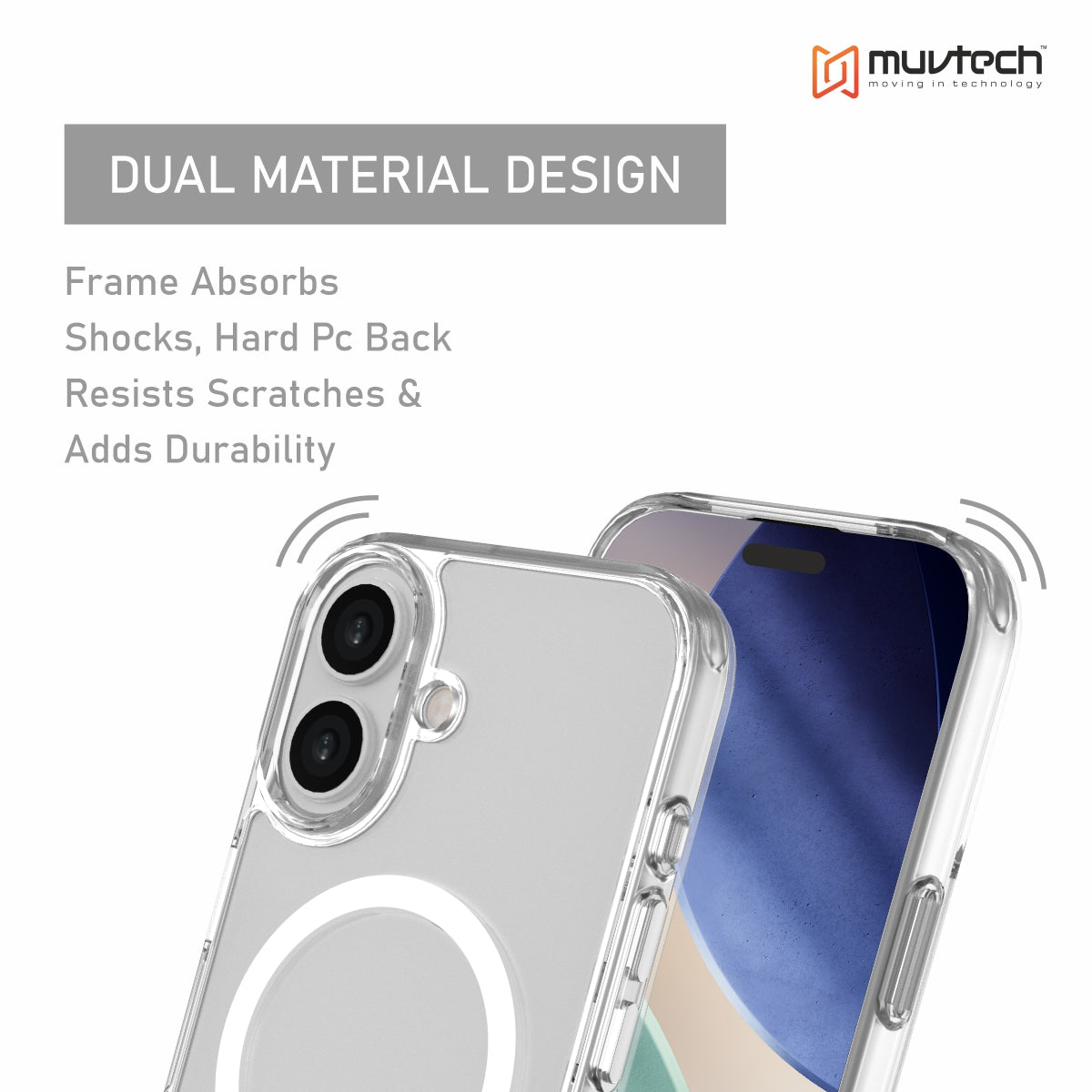 York Case for iPhone 17 Protective Case with Camera Protection Bump