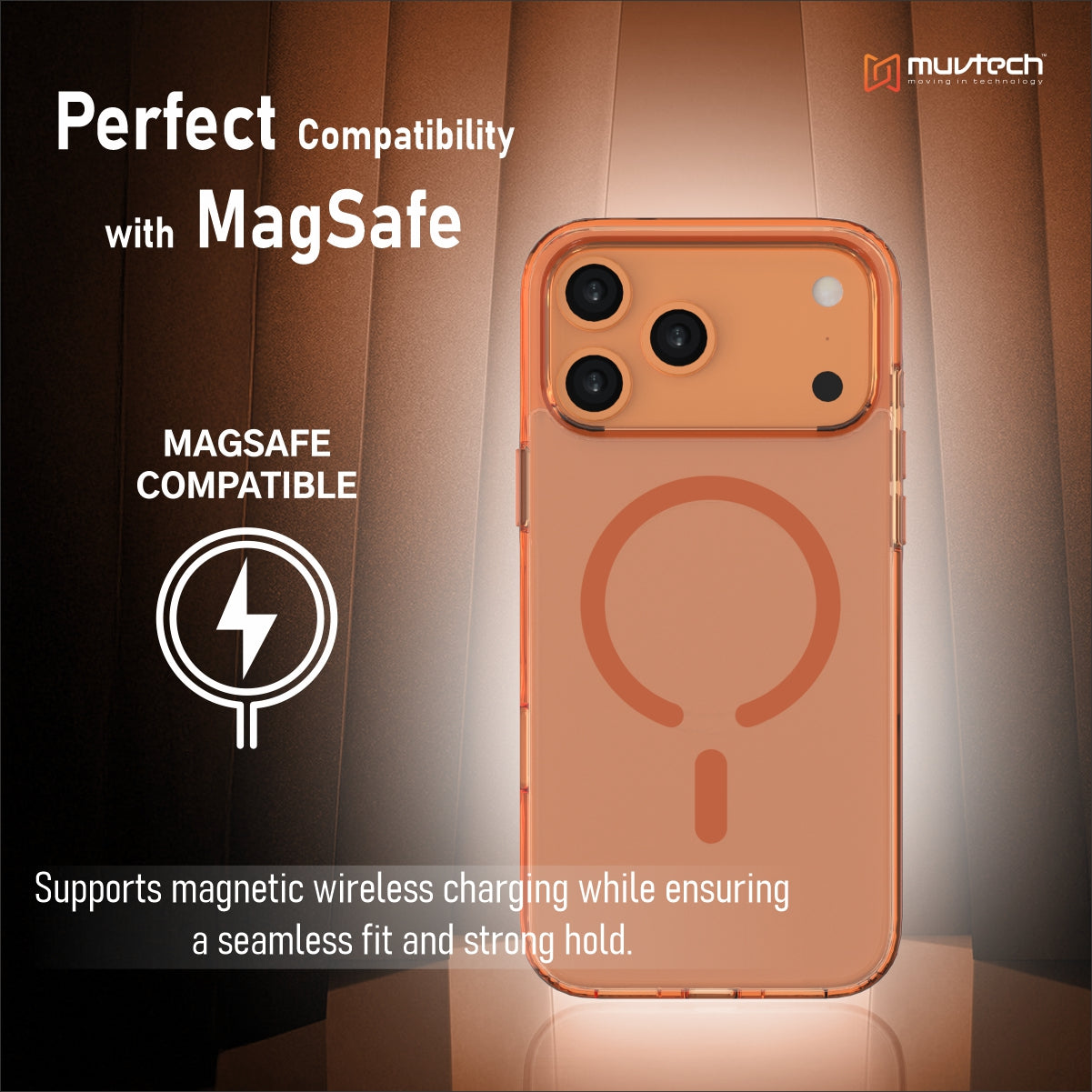 Plyo Case for iPhone 17 Pro/Pro Max Transparent With Coloured Sides Hybrid case, Anti-Yellow Case