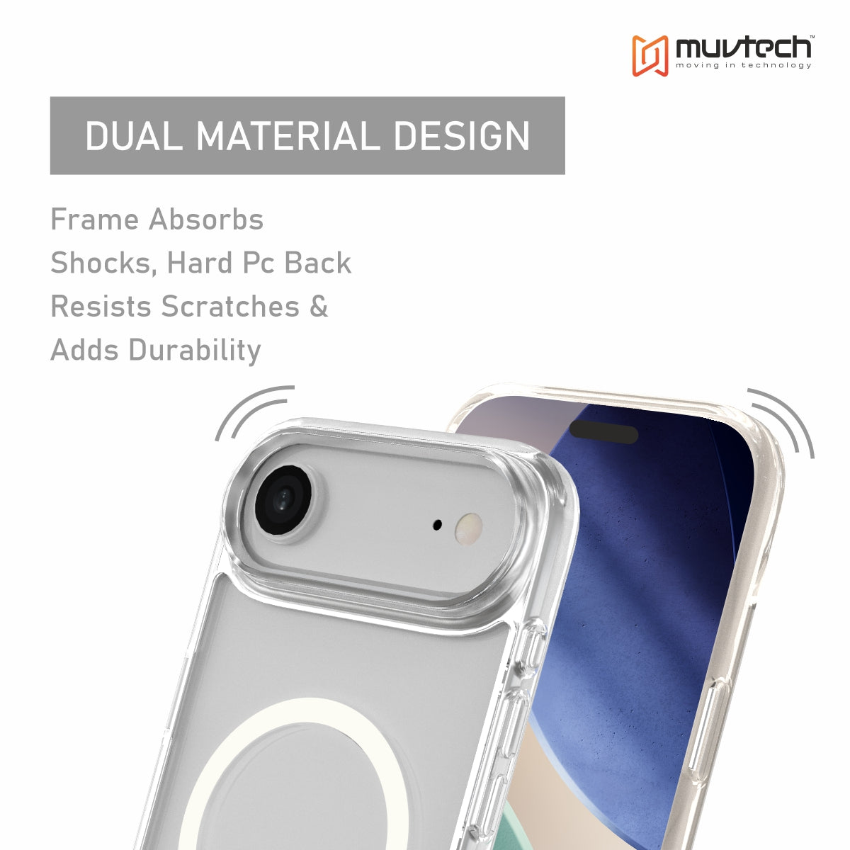 York Case for iPhone 17 Air Protective Case with Camera Protection Bump