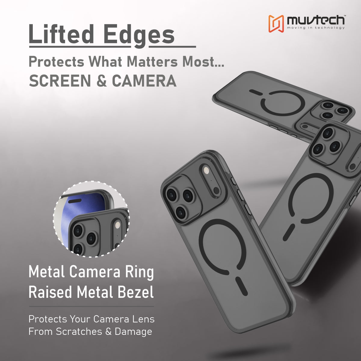 Defense Case for iPhone 17 Pro/Pro Max  Anti-shock Case with Airbags on all Corners For Ultimate Protection