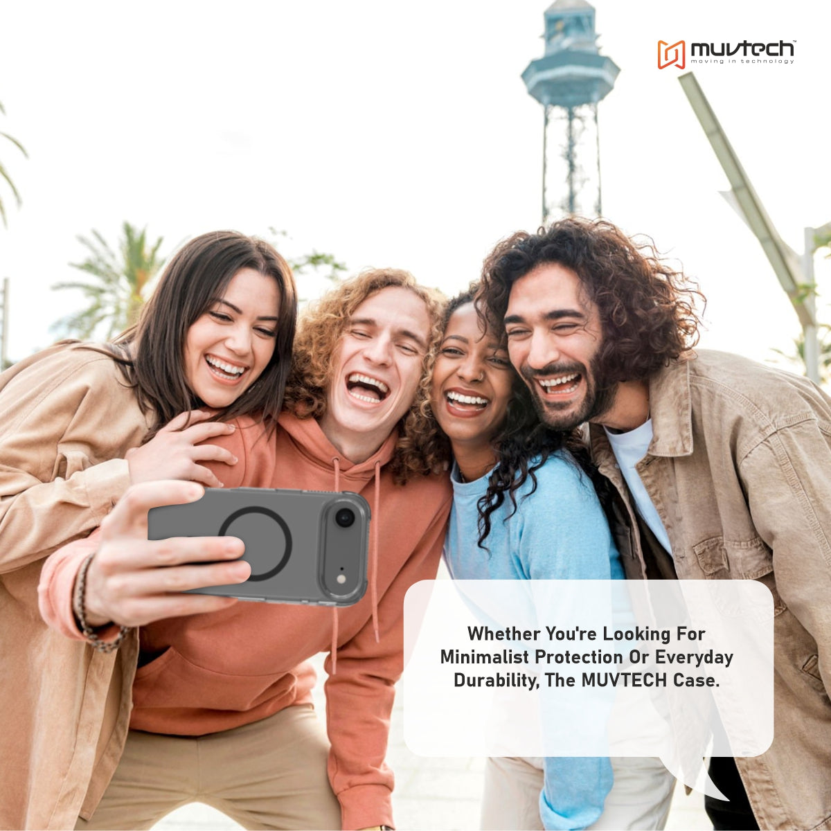 Sheild Case for iPhone 17 Air, Anti-shock Case With Raised Corners for Protection