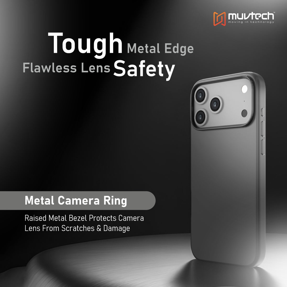 Siena Case for iPhone 17 Pro/Pro Max, Premium Quality PU Leather Case With Metal Camera Ring and Buttons