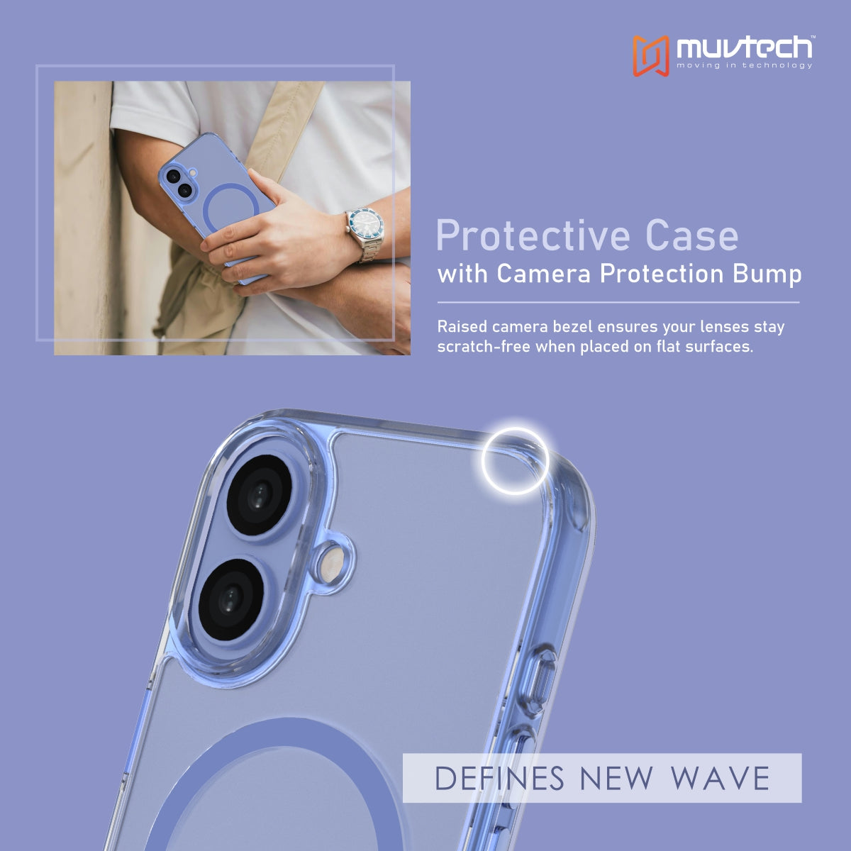 York Case for iPhone 17 Protective Case with Camera Protection Bump