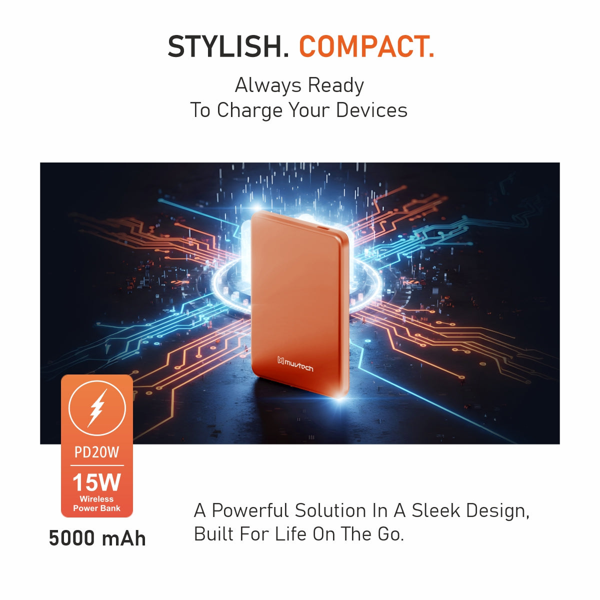 AEROSLIM 5000mAh Power Bank