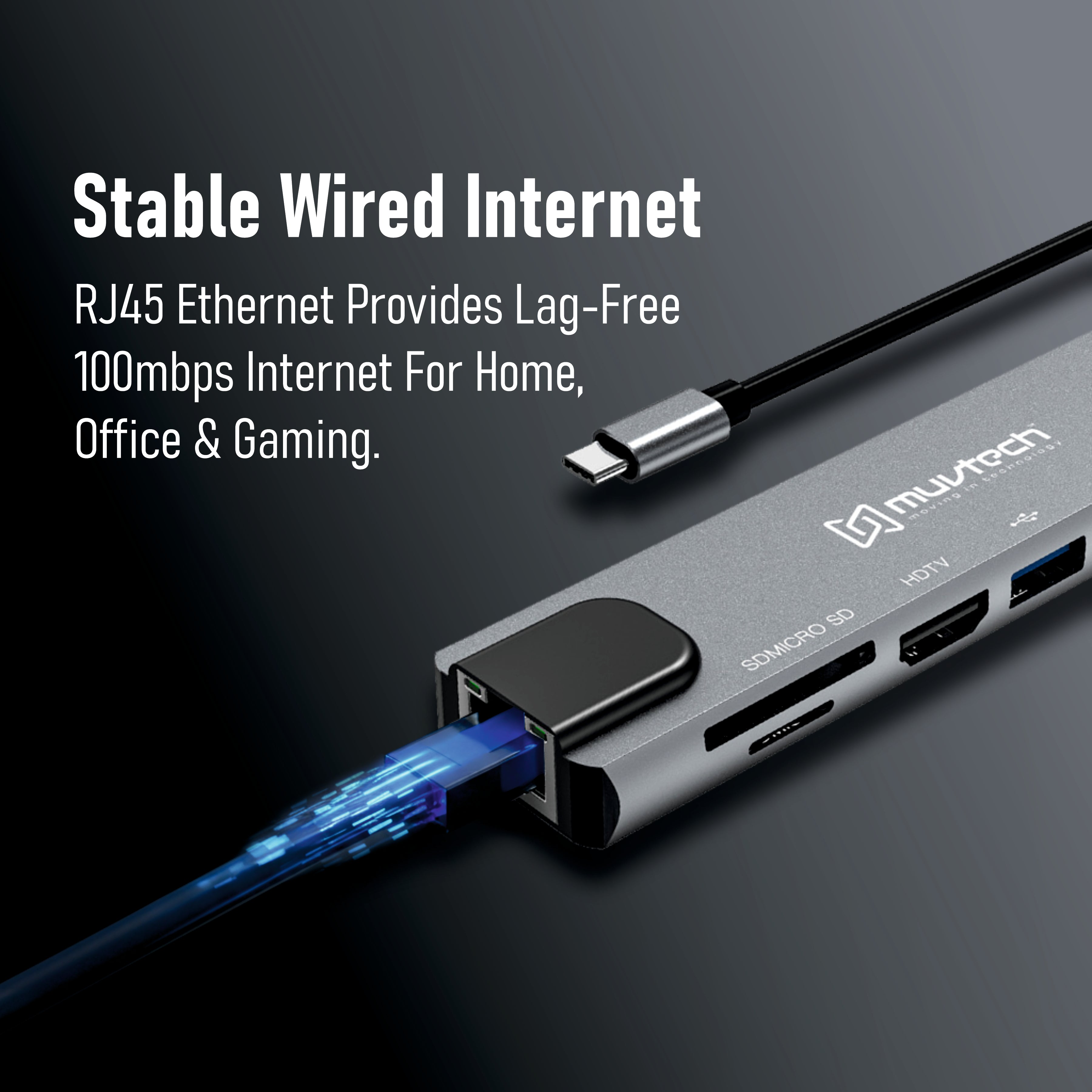 Unity Link 8-in-1 USB Type-C Hub