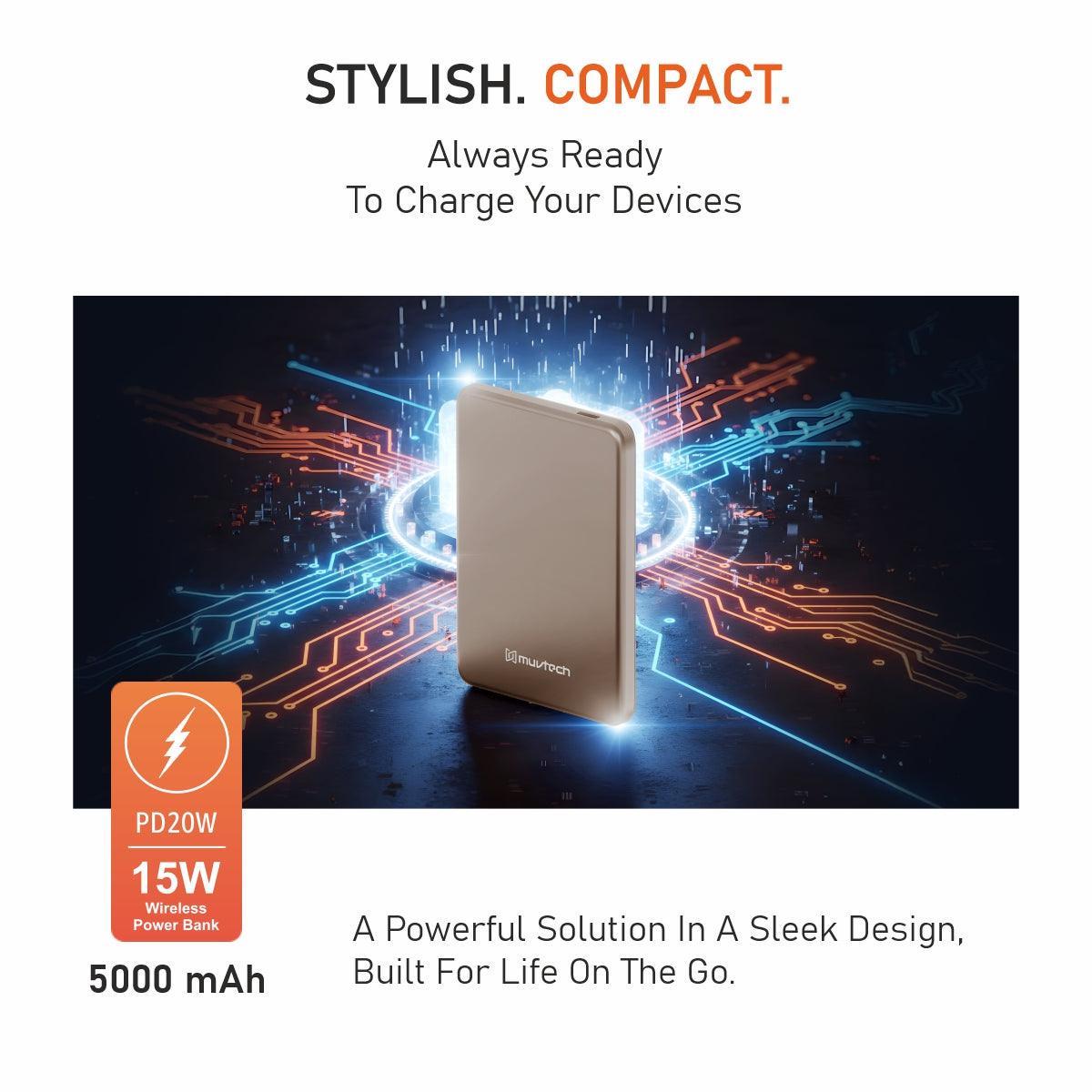 AEROSLIM 5000mAh Power Bank