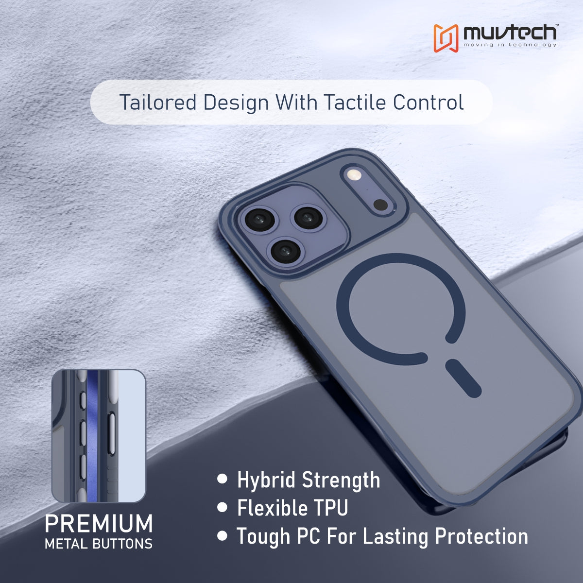 Defense Case for iPhone 17 Pro/Pro Max  Anti-shock Case with Airbags on all Corners For Ultimate Protection