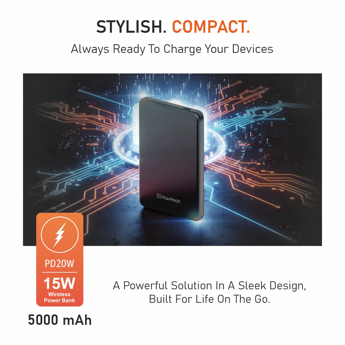 AEROSLIM 5000mAh Power Bank