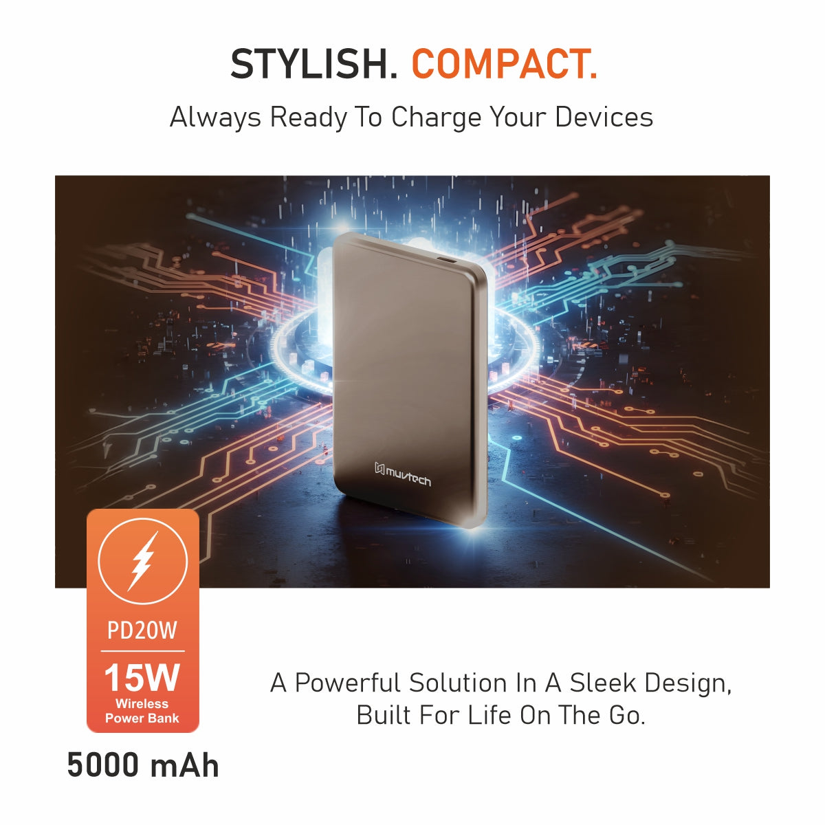 AEROSLIM 5000mAh Power Bank