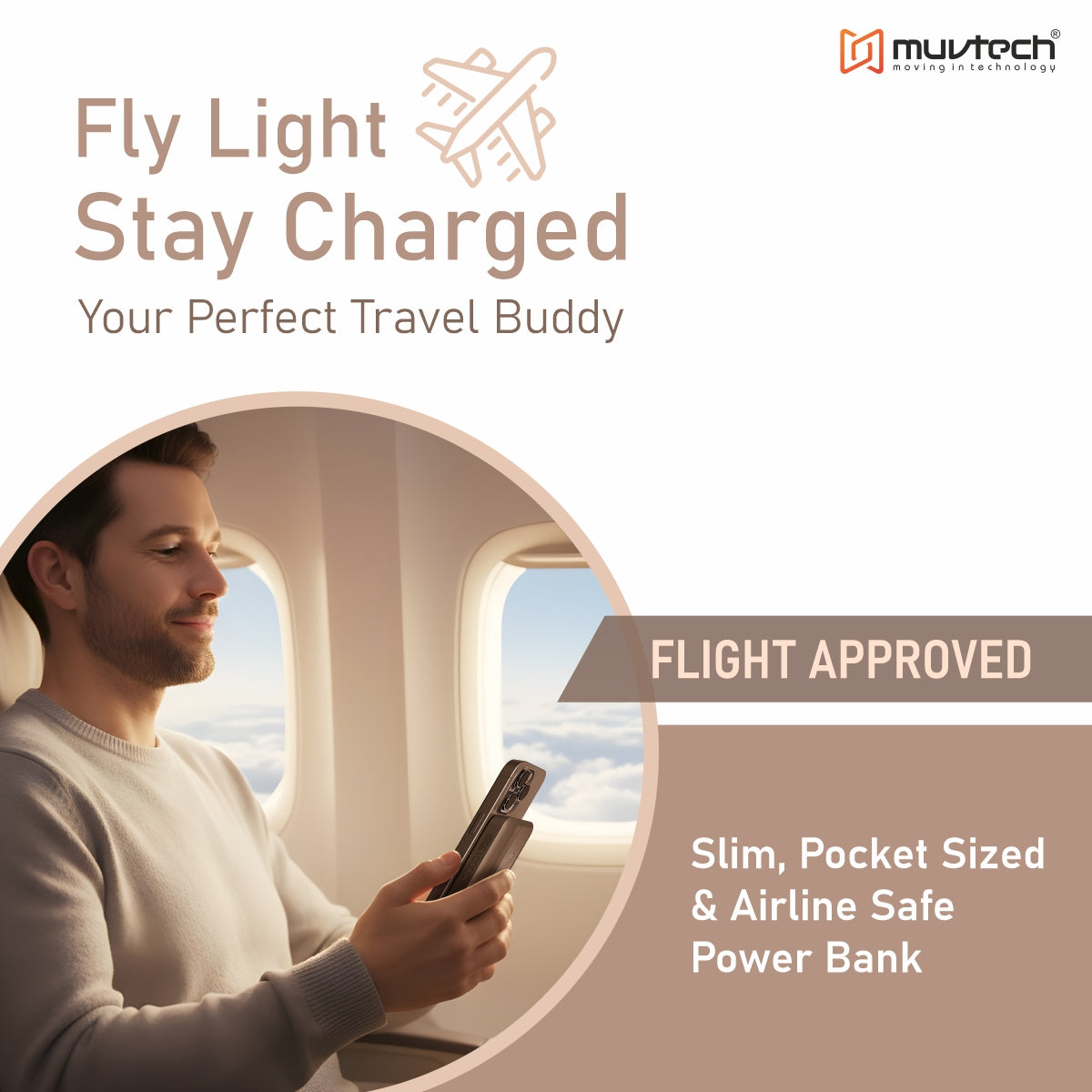 Qi2  Certified TURBOBRIC 10000mAh Mag-Safe Power Bank | 35W PD Fast Charging with Kickstand