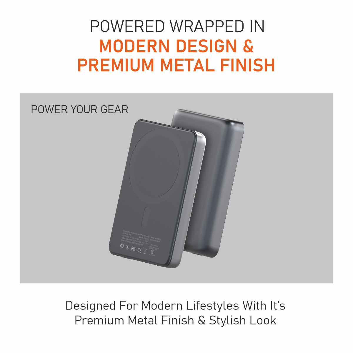 Slim II, 10000 mAh Power Bank