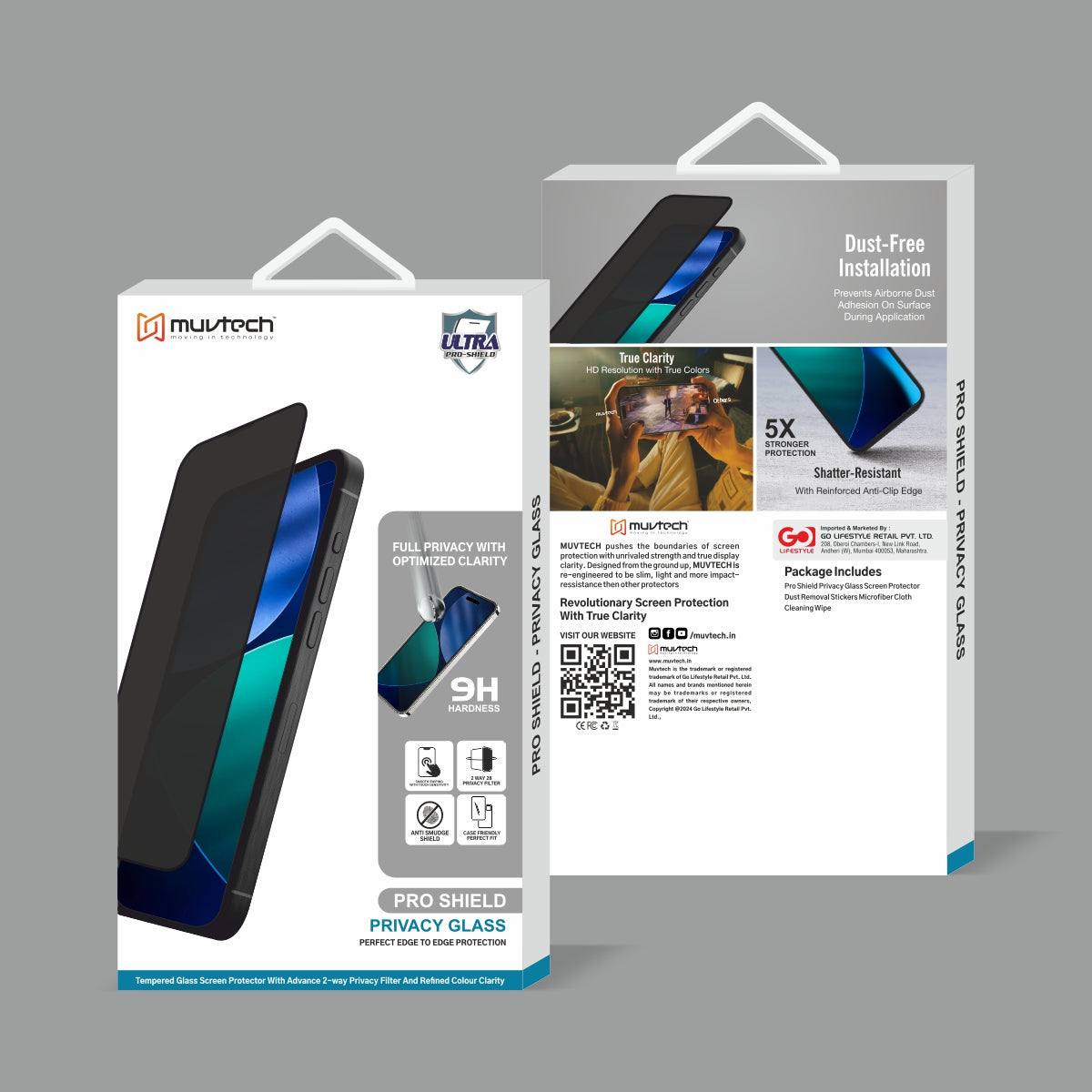 Privacy Glass for iPhone 17/Air/Pro/Pro Max