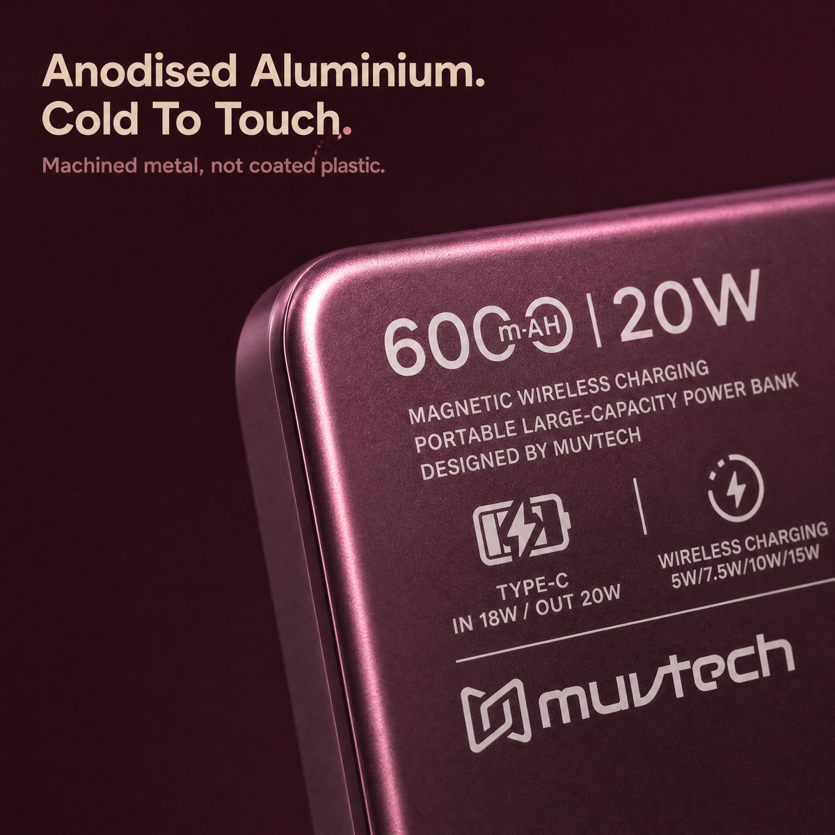 Neo 6000 mAh Wireless Power Bank
