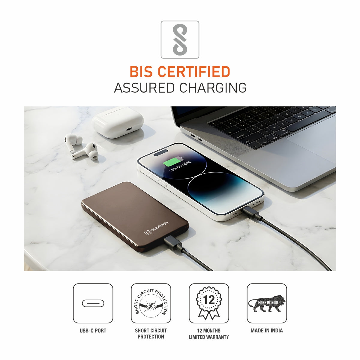 AEROSLIM 5000mAh Power Bank