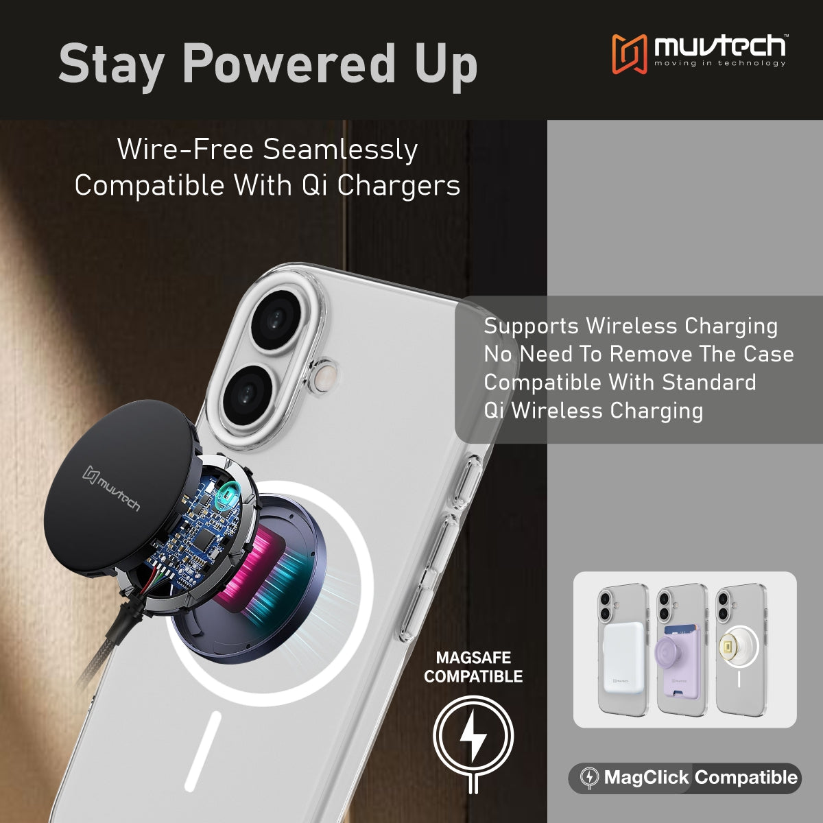 Crystal Halo Case for iPhone 17 Series, Slim Case with Camera Protection Bump, Anti-Yellow Case