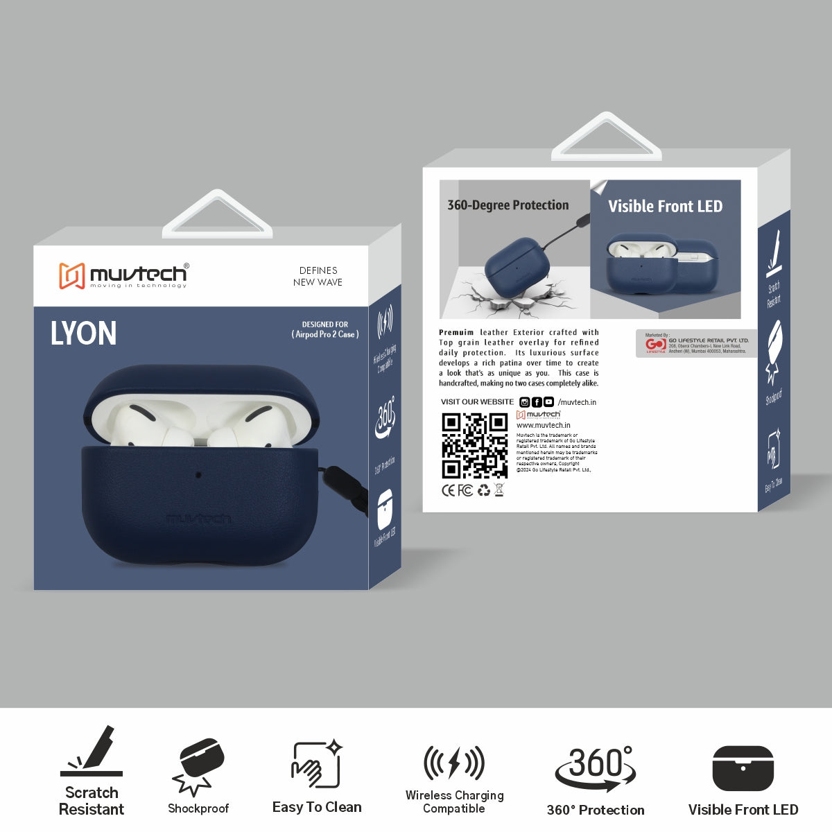 Lyon - AirPods Pro (2nd Gen) Case