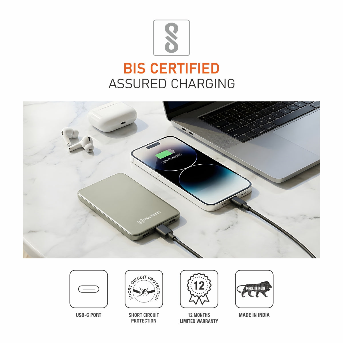 AEROSLIM 5000mAh Power Bank